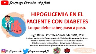 Hipoglucemia definición síntomas diagnóstico y tratamiento [upl. by Hacceber863]