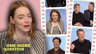 Emma Stone Mark Ruffalo amp Willem Dafoe talk sex scenes and how Poor Things has changed them [upl. by Noslrac]