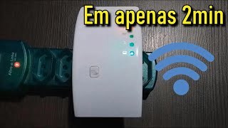 COMO INSTALAR E CONFIGURAR REPETIDOR WIFI PELO CELULAR [upl. by Yhtuv]