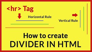 HOW TO CREATE UNDERLINE IN HTML  CSS DIVIDER  HOW TO CREATE DIVIDER IN HTML [upl. by Derrick829]