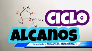 Nomenclatura de Cicloalcanos  Hidrocarburos  Química Orgánica ⚗🧪 IUPAC [upl. by Celik]