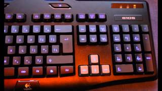 Logitech Gaming Keyboard G105 HQ pictures [upl. by Viens]