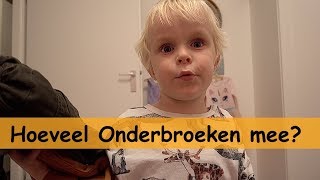 KOFFER iNPAKKEN MET DE KiDS   herfstvakantie  Bellinga Family Vlog 801 [upl. by Yerd733]