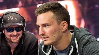 Steffen Sontheimers BangBang on Phil Hellmuth Poker Ability [upl. by Refinej]