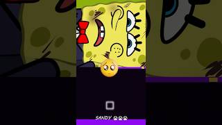 Poor SpongeBob and Sandy 😭😭😭😭😭  duckygames7540  Bouncing Square spongebob [upl. by Chee]