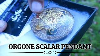 Orgone Scalar Pendant  New  Even More Powerful  Proof   Zero Point Energy  Orgonite [upl. by Ahsad541]