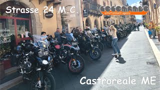 Castroreale piccolo museo della Moto Strasse 24 Moto Club [upl. by Llednov]