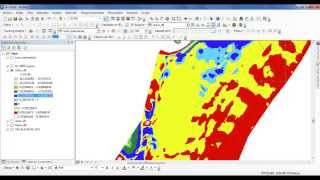 Tutorial comparar superficies y detectar cambios en ArcGIS10 Español [upl. by Naro]