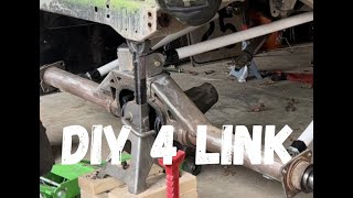 How to build a 4 link suspension DIY Triangulated four link build  Jeep Wrangler YJ Part 1 [upl. by Edras]