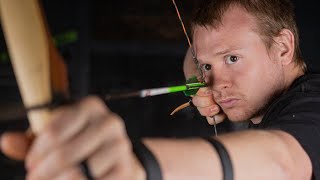 How To SHOOT A TRADITIONAL BOW amp ARROW For The First Time Beginners Guide [upl. by Lynda]