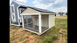 6x8x4 Low Profile Single AFrame Dog Kennel LPDK 8025 0608 230424 [upl. by Ansilme]