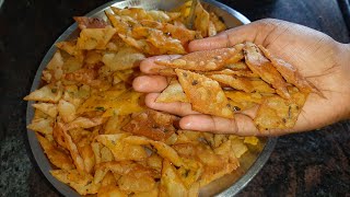 1 கப் அரிசிமாவு இருக்கா மொறுமொறு crispy ஸ்னாக்ஸ் பத்தே நிமிடத்தில்Riceflour teatime snacks chips [upl. by Jeunesse]