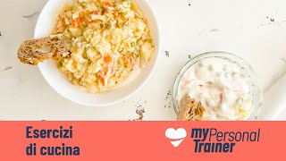 Insalata Russa Classica e Vegana Senza Uovo  Ricetta [upl. by Rodmun]