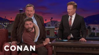 Zach Galifianakis Comes Out Of Andy  CONAN on TBS [upl. by Patrizius]