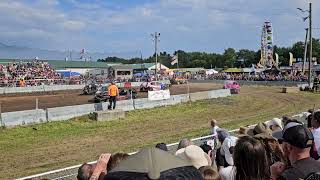 Terryville CT Fair Demo Derby 2024 [upl. by Acemahs518]