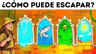 12 acertijos que comprobarán si puedes escapar del peligro [upl. by Chace]