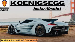 KOENIGSEGG Jesko Absolut  The Dream car  koenigsegg koenigseggjesko jeskoabsolut [upl. by Shelley]