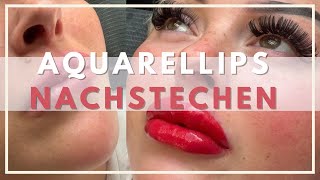 lip blushing vlog  Ablauf Heilung und Nachpigmentierung [upl. by Etoile962]