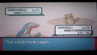 Pokemon Emerald Walkthrough Part 30 Traveling Through The Vicious Sandstorm [upl. by Catharine]