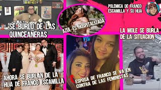 Franco Escamilla se BURLA de las QUINCEAÑERAS y ahora CRITICAN a su hija AZUL [upl. by Lundeen709]