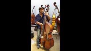 Victor Wooten at the Bass Violin Shop [upl. by Christopher]