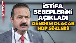 Yavuz Ağıralioğlundan Gündem Olacak İstifa Konuşması Çarpıcı İYİ Parti ve HDP Sözleri [upl. by Geaghan140]