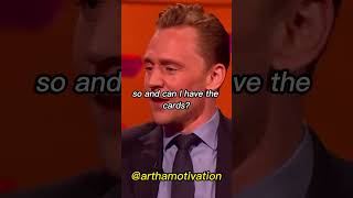 Tom Hiddleston Loki Impression of Graham Norton loki grahamnorton [upl. by Armanda]