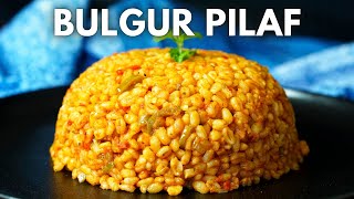 How to make a SERIOUSLY GOOD Turkish Bulgur Pilaf  Burghul Pilaf [upl. by Dias]