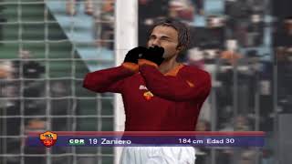 Pro Evolution Soccer 6  Liga Master  Roma  PC 110 Roma VS Siena [upl. by Egief]