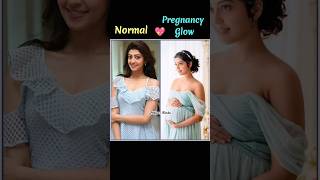 Top indian actress Pregnancy and Normal look 🥰🥰 pregnant actress [upl. by Leiahtan]