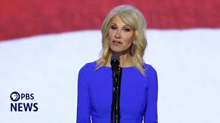 WATCH Kellyanne Conway speaks at 2024 Republican National Convention  2024 RNC Night 3 [upl. by Derreg813]