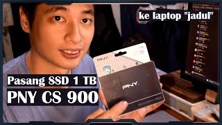 SSD PNY CS900 1 TB Dipake Ke Laptop JADUL [upl. by Solenne241]