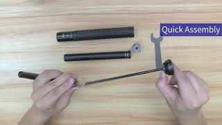 Quick Assembly amp Disassembly for NEX Expandable Mechanical Baton [upl. by Sturrock]