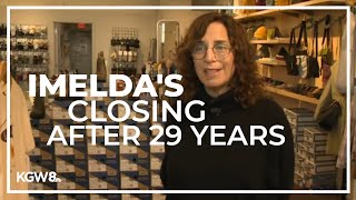 Portland shoe store closes up shop after 29 years [upl. by Hodess304]