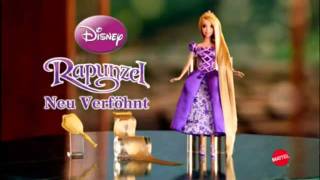 Tangled Rapunzel Basic MATTEL Doll Commercial [upl. by Ewens]