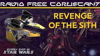 EVERY SHIP and VEHICLE in Revenge of the Sith [upl. by Ginelle]