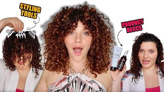 HAIR STYLISTS GUIDE FOR ROOT VOLUME ON CURLY HAIR products techniques amp tools [upl. by Wilbert]