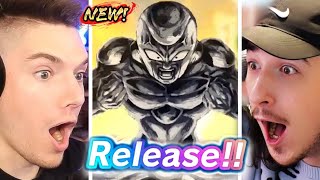 Insane ULTRA Golden Frieza Dual Summon Battle vs Nanogenix in Dragon Ball Legends [upl. by Henghold]