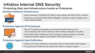 Introducing Infoblox Internal DNS Security [upl. by Letnahs]