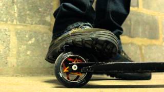 Tricks n Tips  Flatspotting Scooter Wheels [upl. by Ahsiemat]