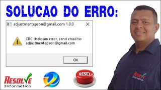 ✅ Solução do erro adjustmentepsongmailcom  Reset AdjProg não abre Resolvido Testado e Aprovado [upl. by Llennyl]