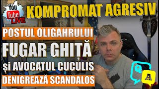 QampA Stil KGB Kompromat România TV Mogulul Ghiță amp figurantul Adrian Cuculis campanie de denigrare [upl. by Waly]