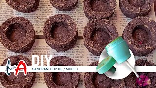 DIY Sambrani Cup Die  Mould  संब्रानी कप मोल्ड  डाई [upl. by Rolyab]