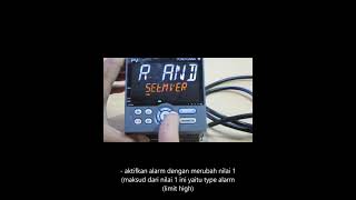 Setting Alarm Controller UT35A Shorts [upl. by Oeak]