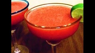 Recipe Ultimate Frozen Strawberry Margarita [upl. by Rimidalv]