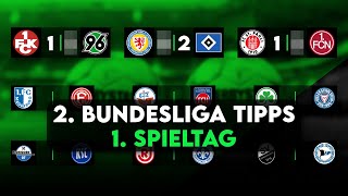 2 Liga Prognose 1 Spieltag Tipps amp Vorschau  ALLE gegen THIELE [upl. by Nitnerb494]