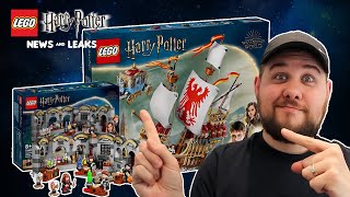 More NEW Lego Harry Potter set images Durmstrang Ship amp Beauxbatons Carriage coming June 1st 2024 [upl. by Enitsuga346]