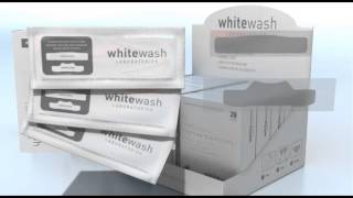 WhiteWash Professional Teeth Whitening Strips [upl. by Oidiple877]