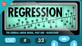 Regression Crash Course Statistics 32 [upl. by Rikahs]