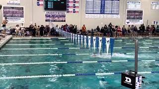 Friendswood High School  Mens 200 Free Relay Mustang Record  12597 [upl. by Iahs]